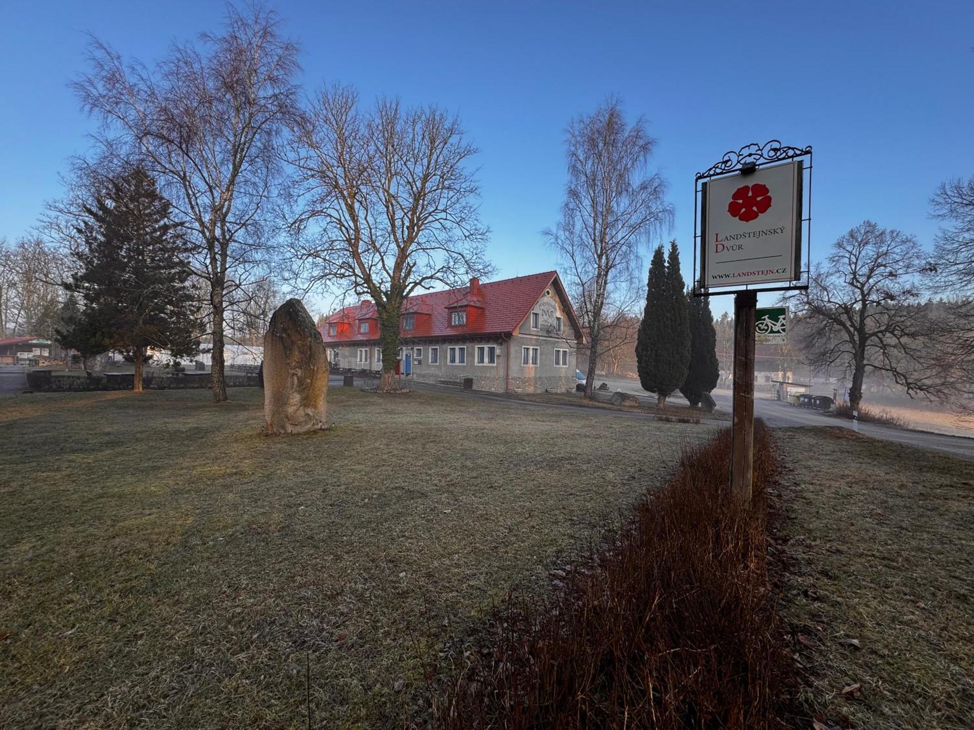 Penzion Landstejnsky Dvur Slavonice Esterno foto