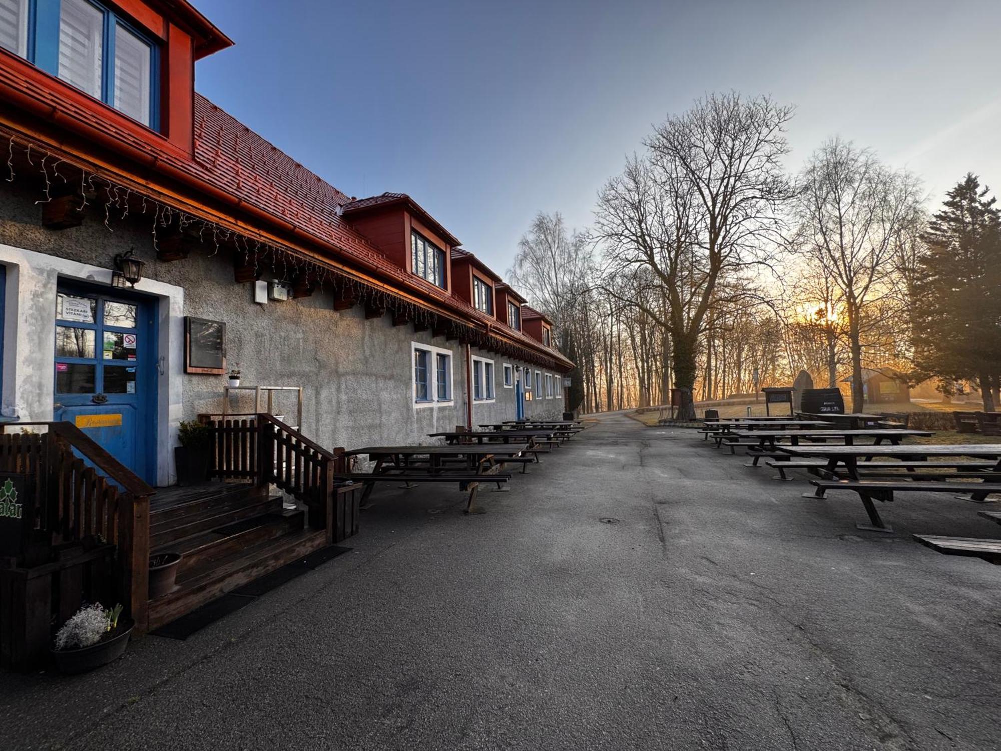 Penzion Landstejnsky Dvur Slavonice Esterno foto